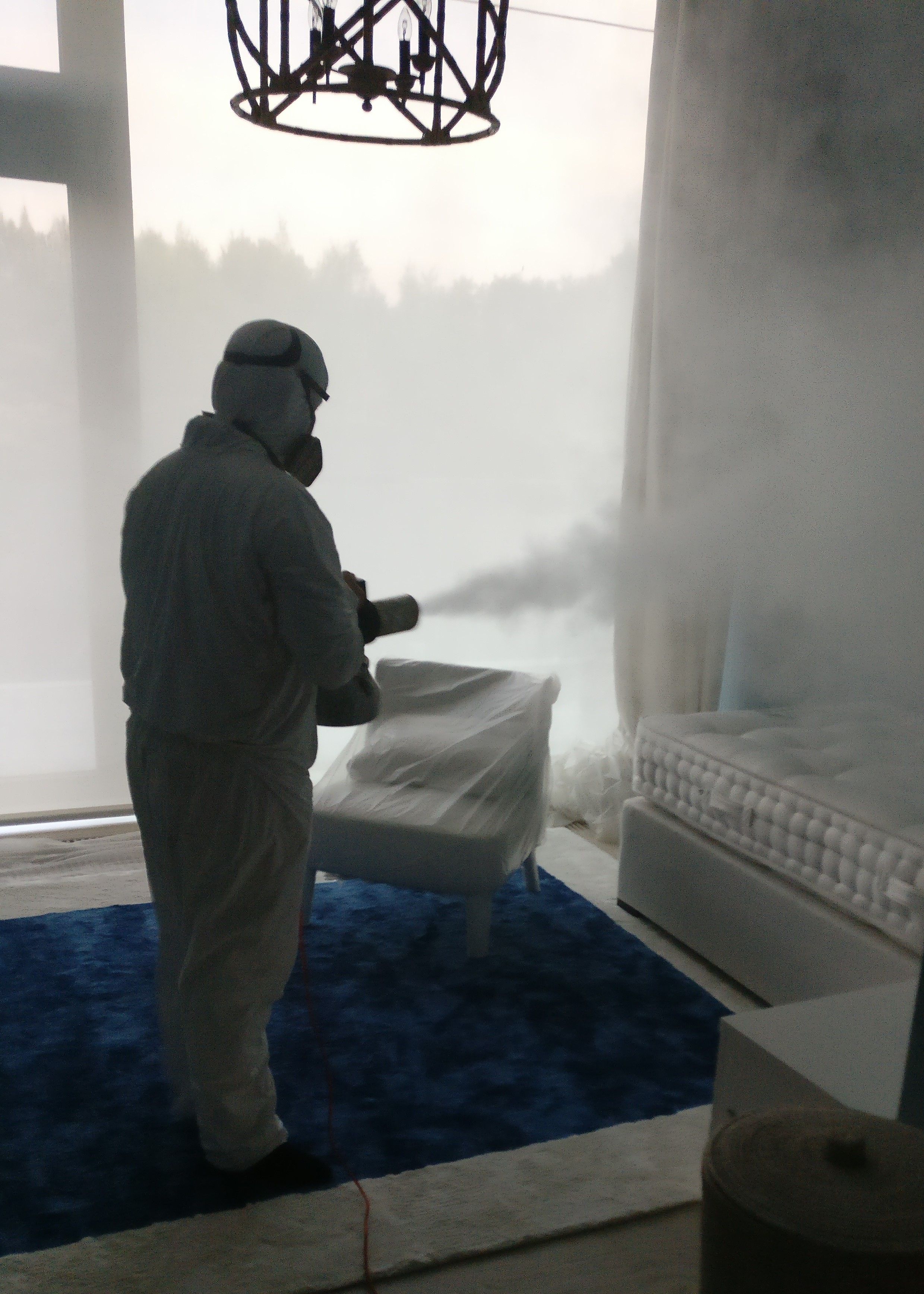 Сухой туман от запахов. Обработка сухим туманом в Ижевске.
